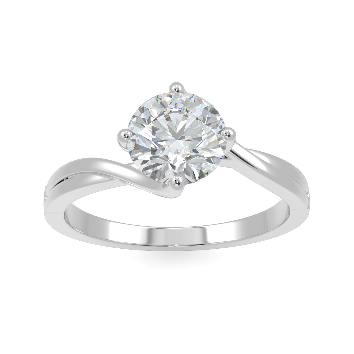 Eco 23 Round Brilliant Cut Solitaire Diamond Ring Eco 23 Round Brilliant Cut Solitaire Diamond Ring