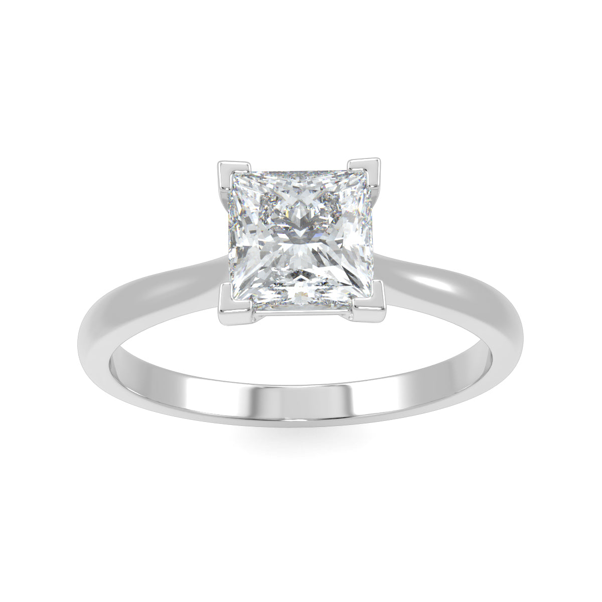 Eco 12 Princess Cut Solitaire Diamond Ring https://www.youtube.com/embed/mWkQmPMhV48
