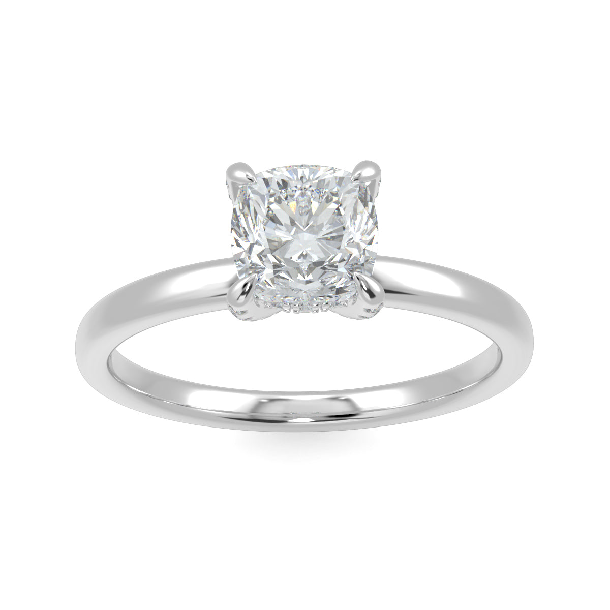 Eco 10 Cushion Cut Hidden Halo Solitaire Diamond Ring https://www.youtube.com/embed/aWFubWN8cs0?feature=share