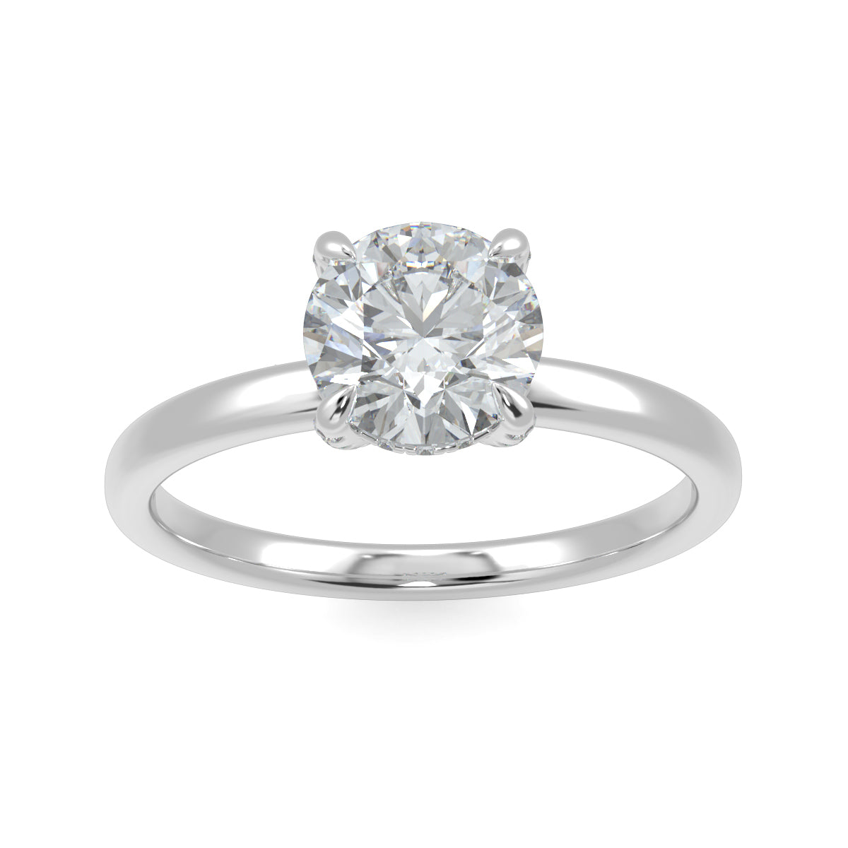Eco 27 Round Brilliant Cut Hidden Halo Solitaire Diamond Ring https://www.youtube.com/embed/qcnj4PEOXk0?feature=share
