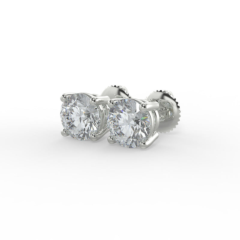 0.60ct Total Diamond Weight Earrings