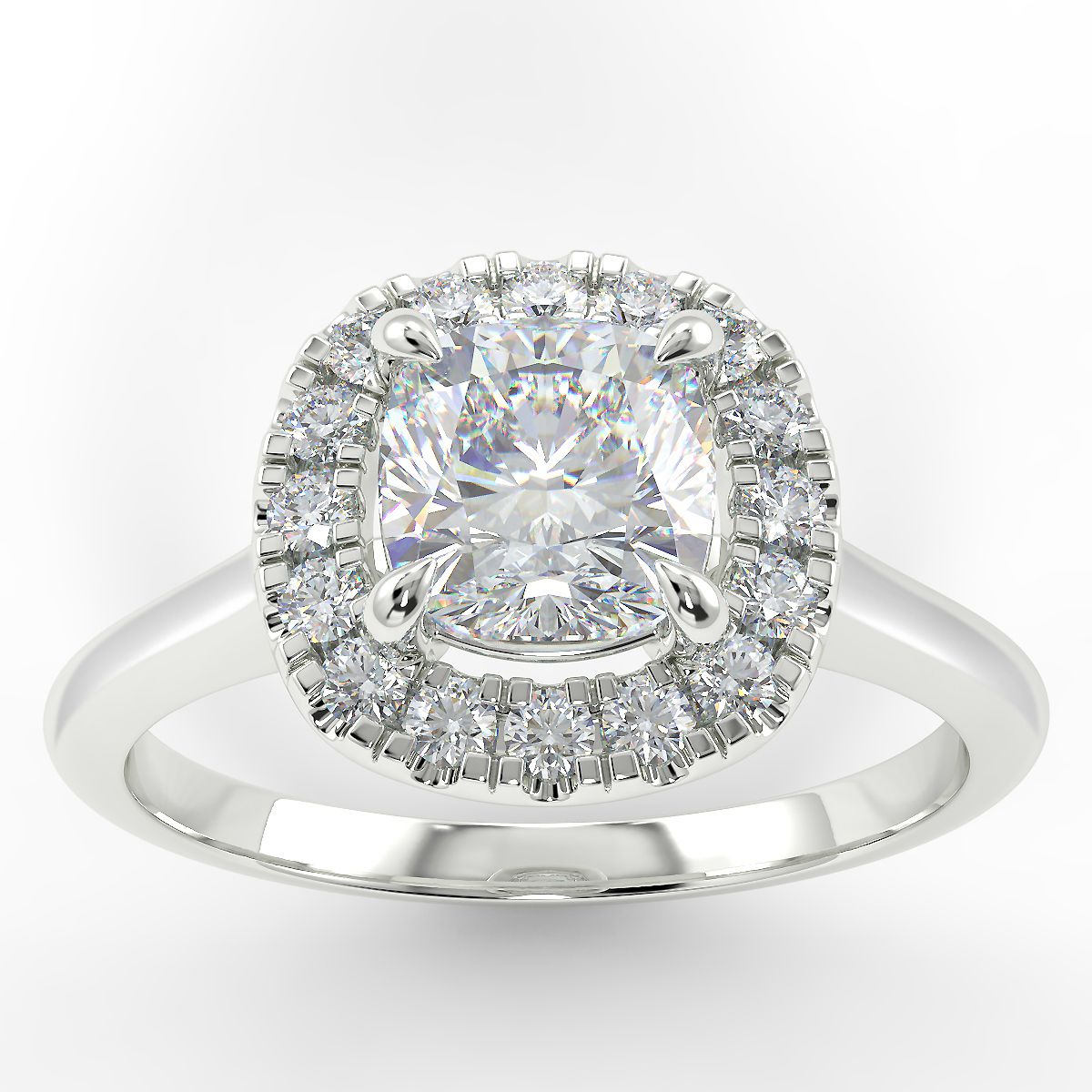Eco 3 Cushion Cut Halo Diamond Ring https://www.youtube.com/embed/mBqE4PAmWs0