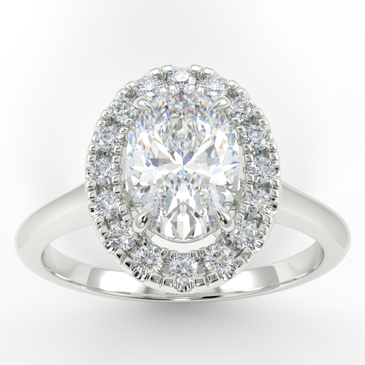 Eco 3 Oval Cut Halo Diamond Ring https://www.youtube.com/embed/pXW2oGy4NDg