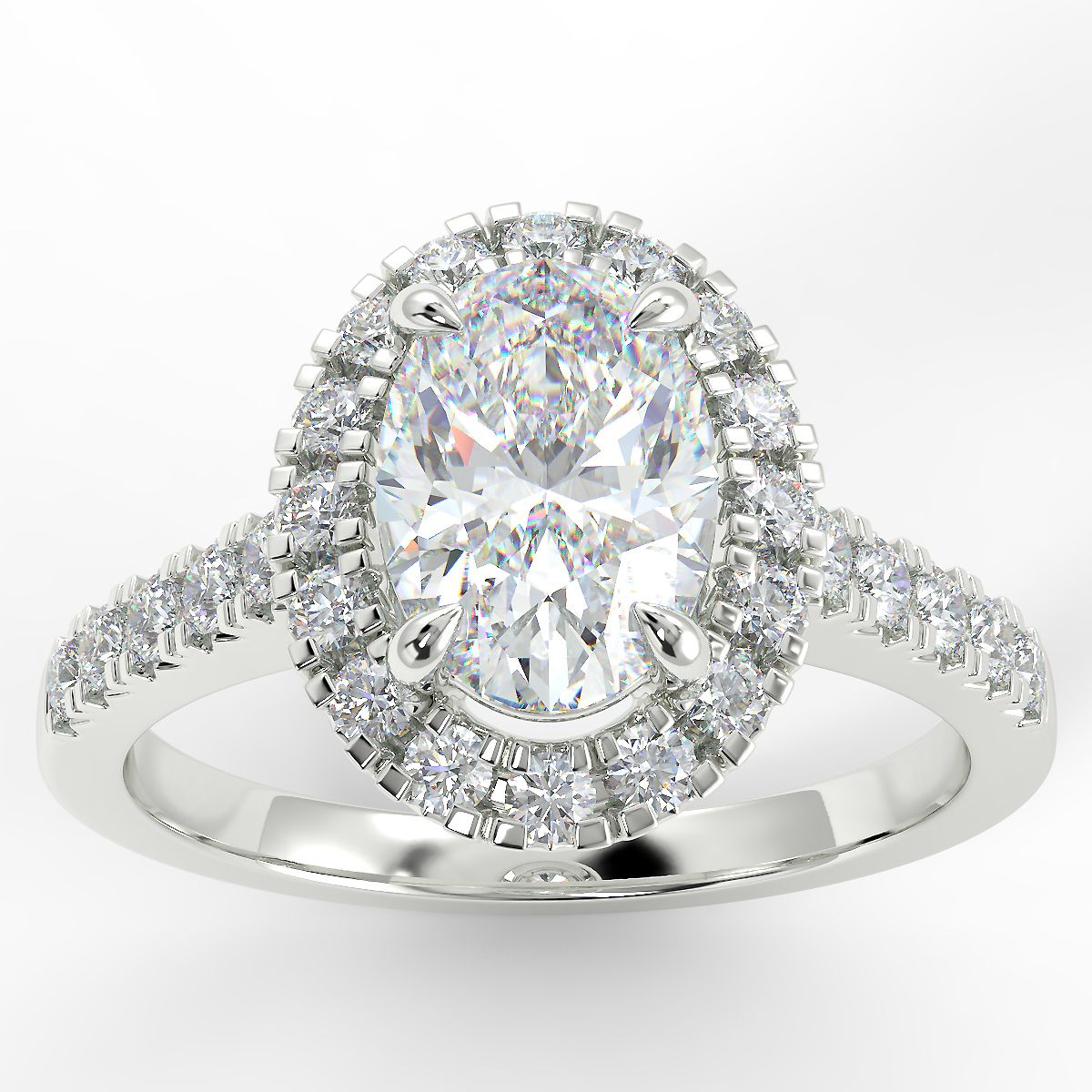 Eco 5 Oval Cut Halo Diamond Ring https://www.youtube.com/embed/rXOnewGOJ6Y