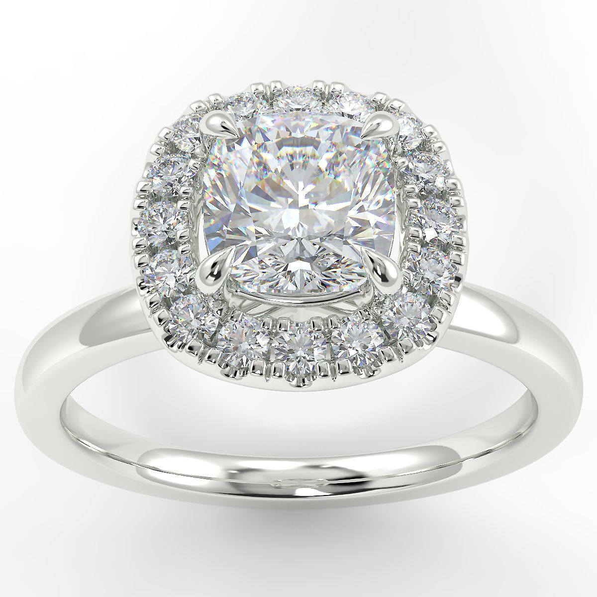 Eco 6 Cushion Cut Halo Diamond Ring https://www.youtube.com/embed/QYi6WwN-BOc