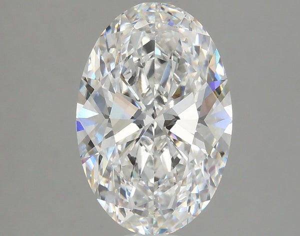2.16-Carat Oval Shape Lab Grown Diamond, Color : E, Cut : Na, Clarity : VVS2