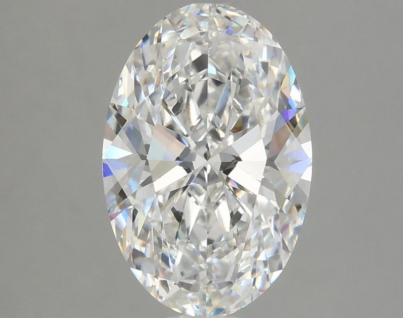 2.16-Carat Oval Shape Lab Grown Diamond, Color : E, Cut : Na, Clarity : VVS2