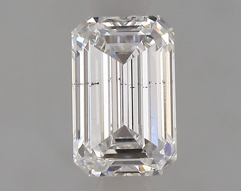 0.7-Carat Emerald Shape Lab Grown Diamond, Color : F, Cut : Na, Clarity : VS2