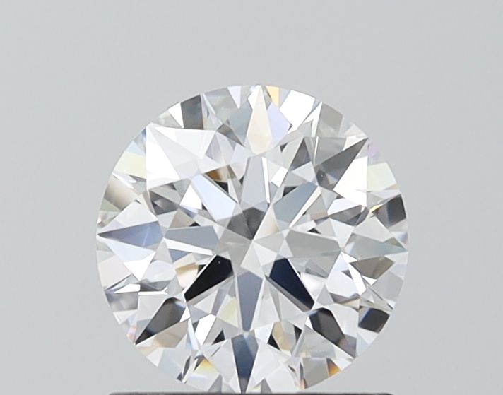 1.03-Carat Round Shape Lab Grown Diamond, Color : E, Cut : Ideal, Clarity : VS1