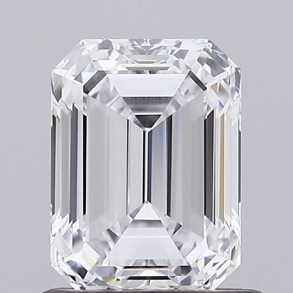 1.02-Carat Emerald Shape Lab Grown Diamond, Color : E, Cut : Na, Clarity : VVS1