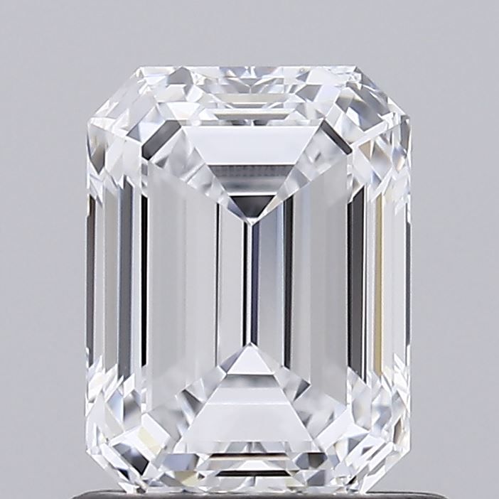 1.02-Carat Emerald Shape Lab Grown Diamond, Color : E, Cut : Na, Clarity : VVS1