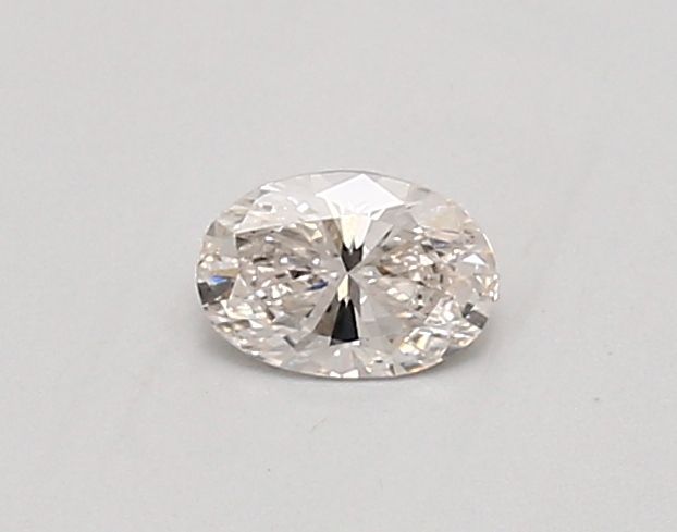 0.31-Carat Oval Shape Lab Grown Diamond, Color : H, Cut : Na, Clarity : SI1