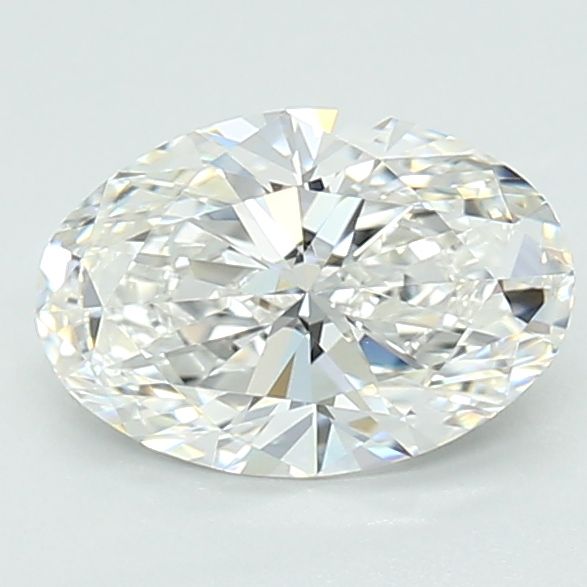1.04-Carat Oval Shape Lab Grown Diamond, Color : E, Cut : Na, Clarity : VVS2