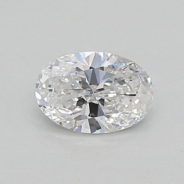 0.33-Carat Oval Shape Lab Grown Diamond, Color : E, Cut : Na, Clarity : SI2