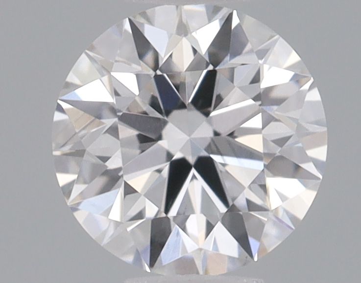 0.33-Carat Round Shape Lab Grown Diamond, Color : G, Cut : Ideal, Clarity : VS2