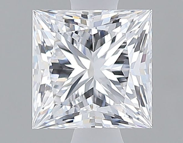 1.17-Carat Princess Shape Lab Grown Diamond, Color : D, Cut : Na, Clarity : VVS2