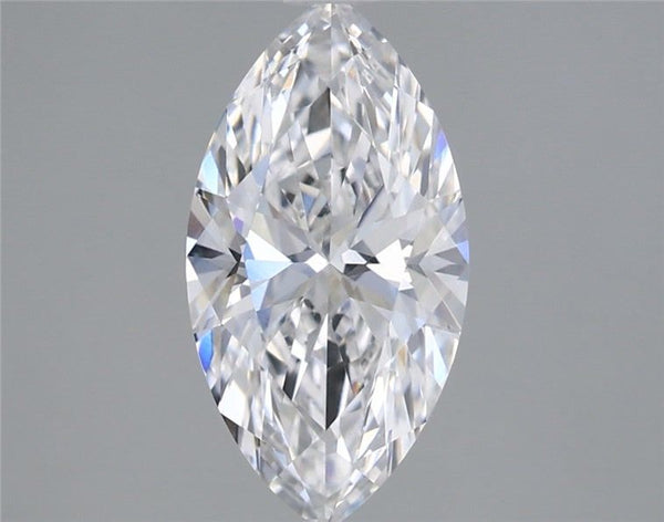 2.05-Carat Marquise Shape Lab Grown Diamond, Color : E, Cut : Na, Clarity : VVS2