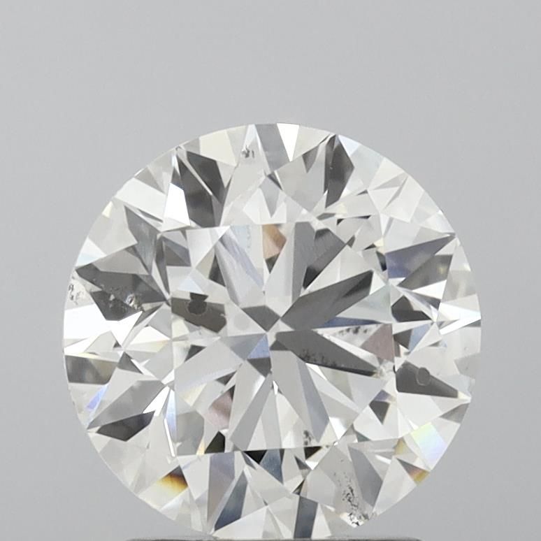 2.04-Carat Round Shape Lab Grown Diamond
