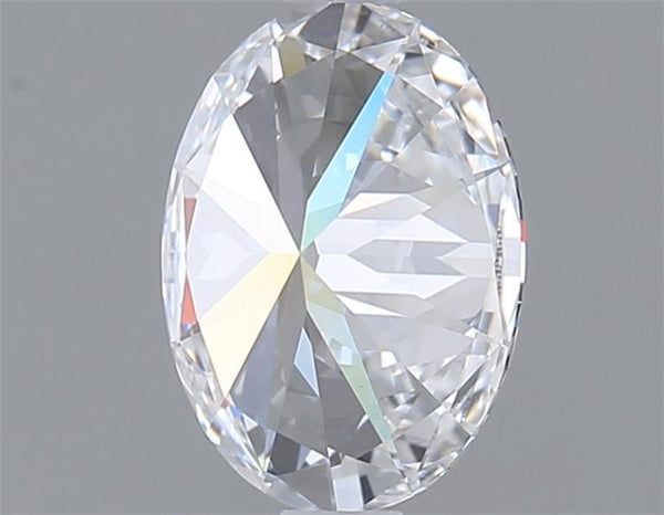 1.02-Carat Oval Shape Lab Grown Diamond, Color : D, Cut : Na, Clarity : IF