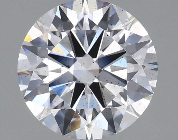 2.14-Carat Round Shape Lab Grown Diamond, Color : E, Cut : Ideal, Clarity : SI1