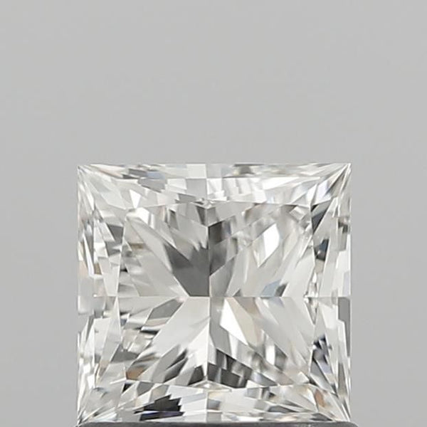 0.96-Carat Princess Shape Lab Grown Diamond, Color : G, Cut : Na, Clarity : VVS2
