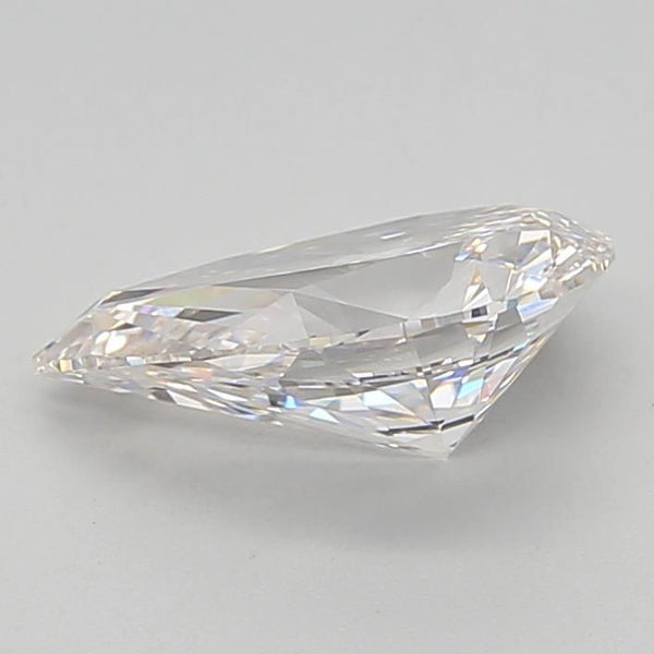 2.19-Carat Pear Shape Lab Grown Diamond, Color : F, Cut : Na, Clarity : VVS2
