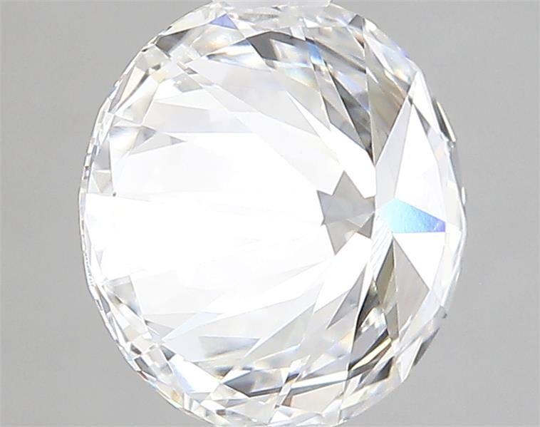2.07-Carat Round Shape Lab Grown Diamond, Color : E, Cut : Ideal, Clarity : VVS1