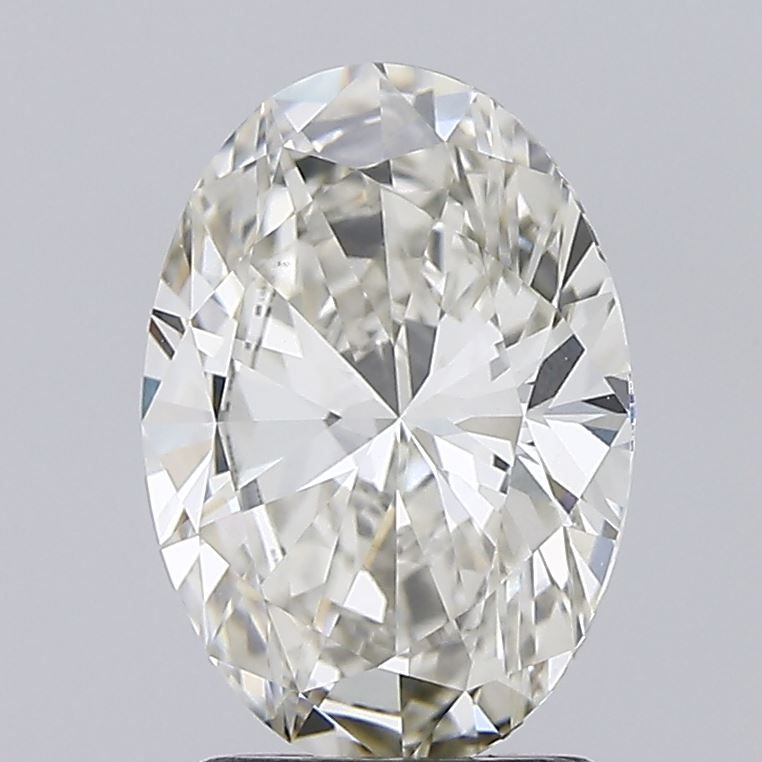 2.12-Carat Oval Shape Lab Grown Diamond