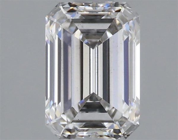 1.5-Carat Emerald Shape Lab Grown Diamond, Color : H, Cut : Na, Clarity : VS2