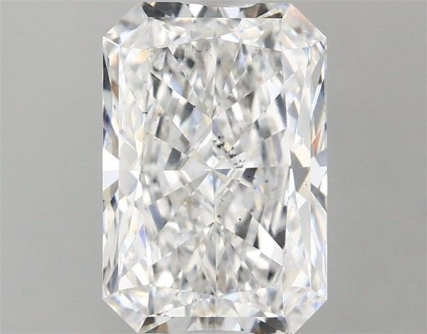 2.04-Carat Radiant Shape Lab Grown Diamond, Color : E, Cut : Na, Clarity : SI1