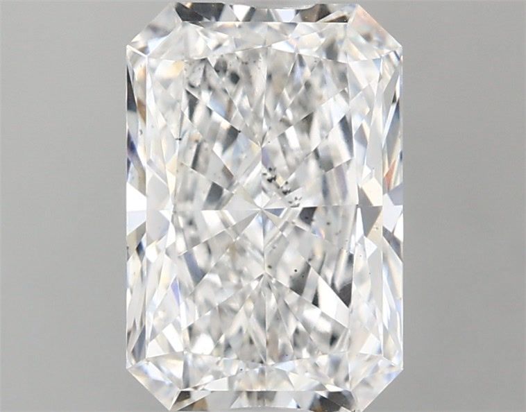 2.04-Carat Radiant Shape Lab Grown Diamond, Color : E, Cut : Na, Clarity : SI1