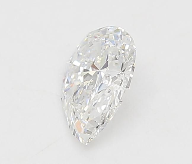 0.31-Carat Pear Shape Lab Grown Diamond, Color : E, Cut : Na, Clarity : VVS2