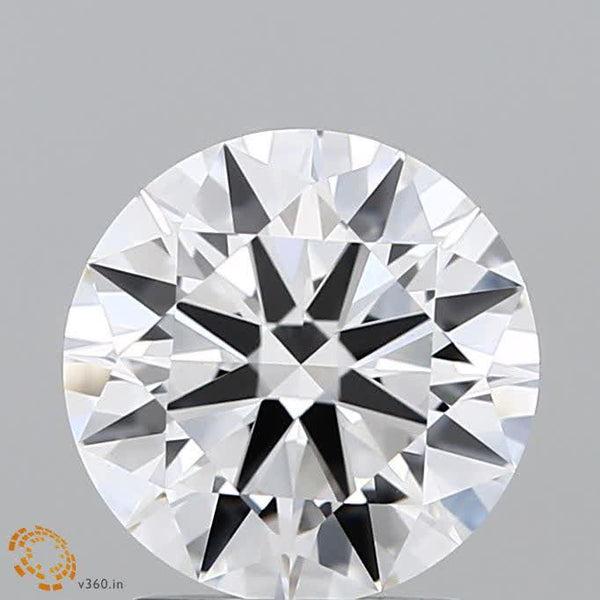 2.19-Carat Round Shape Lab Grown Diamond