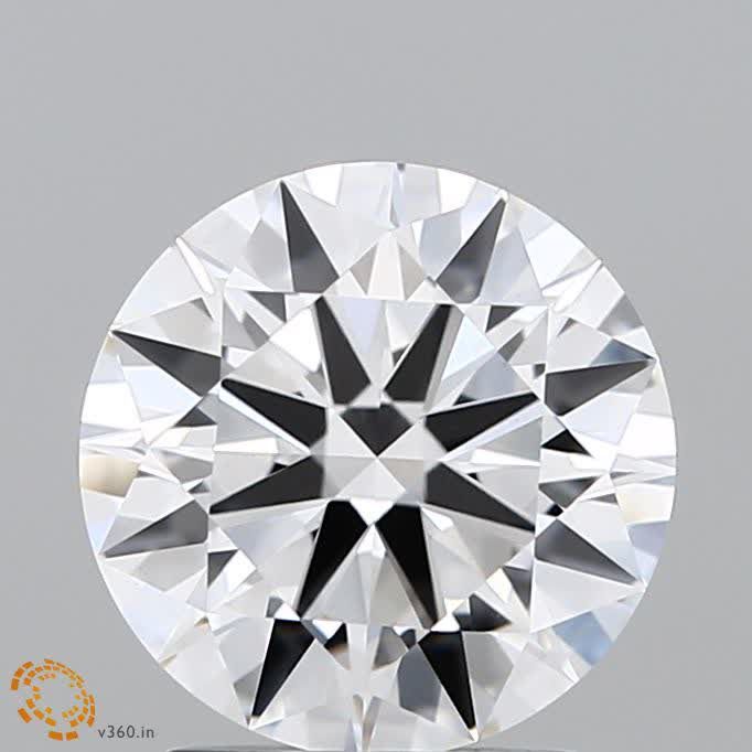 2.19-Carat Round Shape Lab Grown Diamond