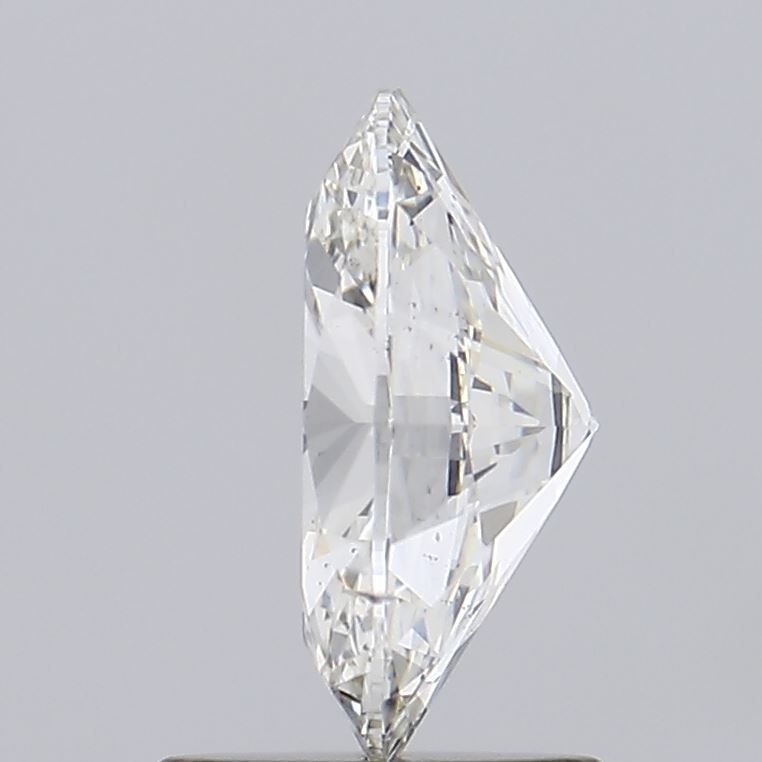1.32-Carat Oval Shape Lab Grown Diamond, Color : G, Cut : Na, Clarity : SI1