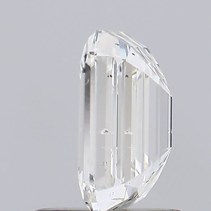 1.02-Carat Emerald Shape Lab Grown Diamond, Color : G, Cut : Na, Clarity : SI2