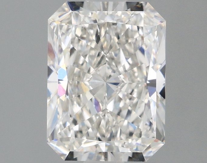 1.43-Carat Radiant Shape Lab Grown Diamond, Color : F, Cut : Na, Clarity : VVS2