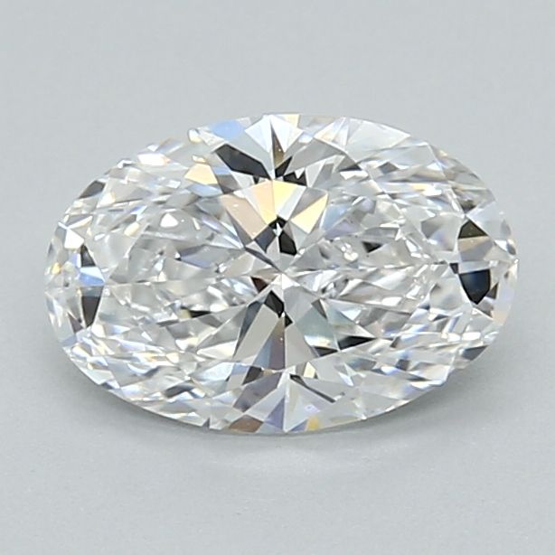 1.04-Carat Oval Shape Lab Grown Diamond, Color : D, Cut : Na, Clarity : VS1