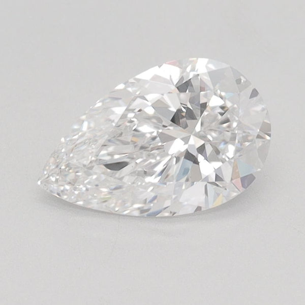 1.01-Carat Pear Shape Lab Grown Diamond, Color : D, Cut : Na, Clarity : IF