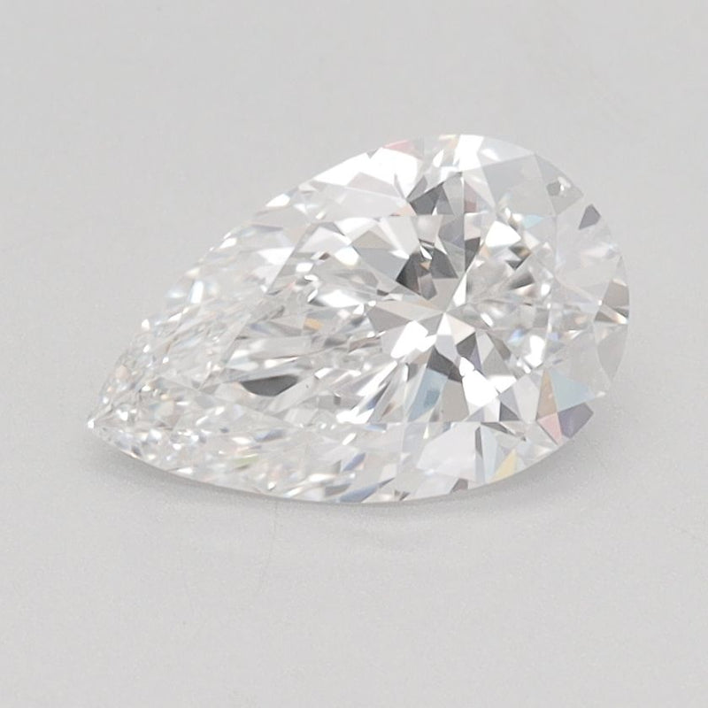 1.01-Carat Pear Shape Lab Grown Diamond, Color : D, Cut : Na, Clarity : IF