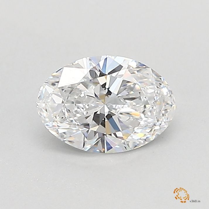 0.56-Carat Oval Shape Lab Grown Diamond