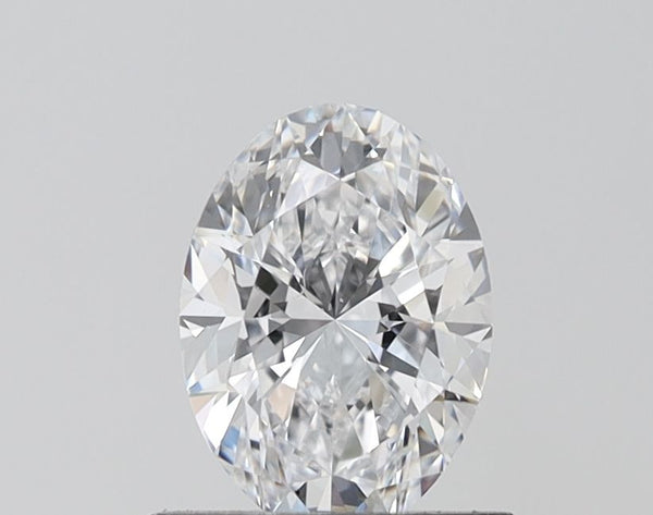 1.0-Carat Oval Shape Lab Grown Diamond, Color : D, Cut : Na, Clarity : VVS2
