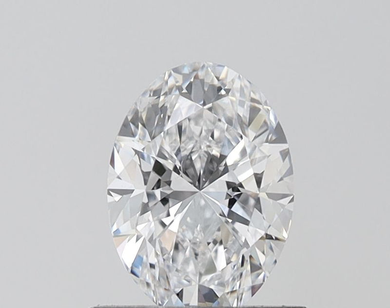 1.0-Carat Oval Shape Lab Grown Diamond, Color : D, Cut : Na, Clarity : VVS2