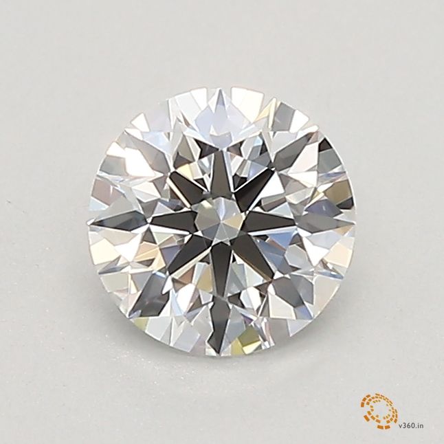 0.39-Carat Round Shape Lab Grown Diamond