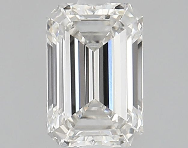 1.42-Carat Emerald Shape Lab Grown Diamond, Color : G, Cut : Na, Clarity : VS1