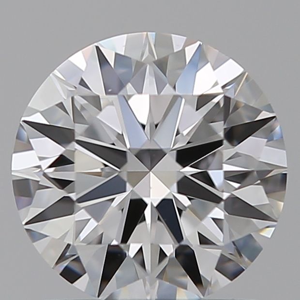 1.08-Carat Round Shape Lab Grown Diamond, Color : D, Cut : Excellent, Clarity : VVS1