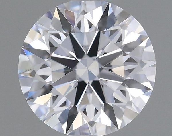 0.5-Carat Round Shape Lab Grown Diamond, Color : D, Cut : Ideal, Clarity : VVS1