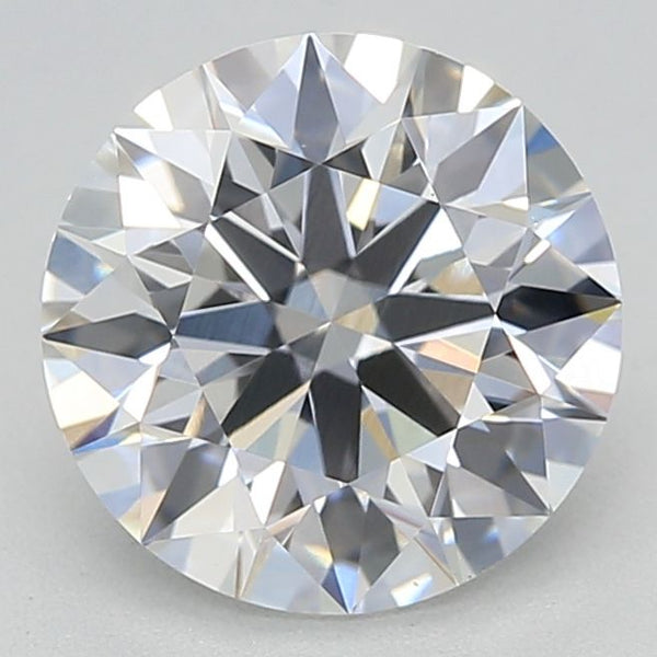 1.41-Carat Round Shape Lab Grown Diamond, Color : F, Cut : Ideal, Clarity : VS1