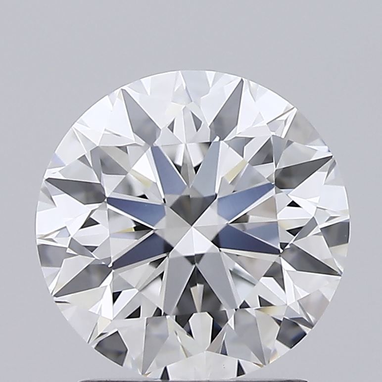 2.06-Carat Round Shape Lab Grown Diamond