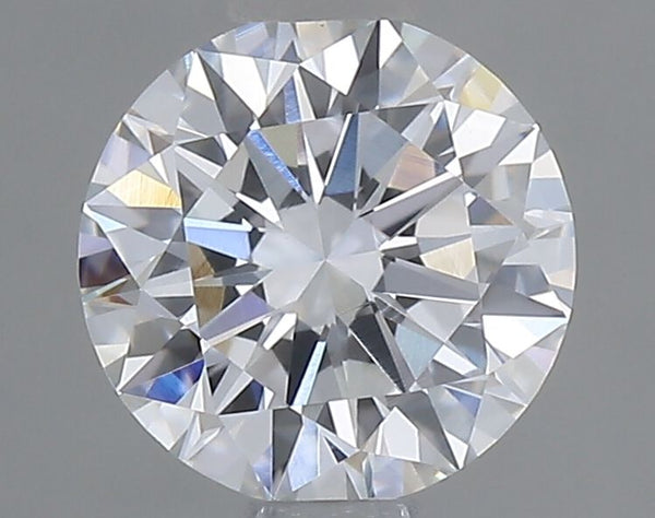 0.67-Carat Round Shape Lab Grown Diamond, Color : E, Cut : Excellent, Clarity : VVS2